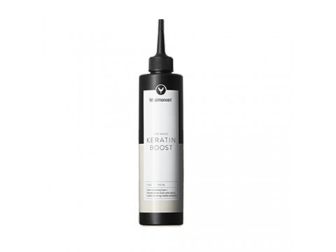 HH SIMONSEN KERATIN BOOST KERATINO UŽPILDAS NOURISHING STYLER TIESINTUVUI, 250 ML.